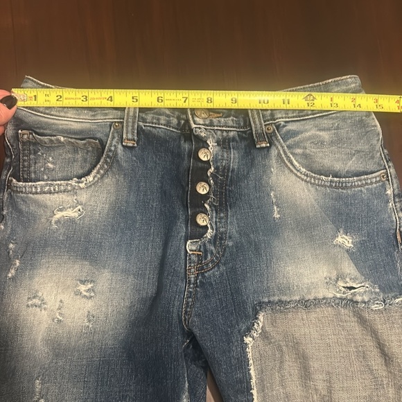 PRPS El Camino Boyfriend Taper Distressed Jeans Women size 27 - Picture 4 of 16